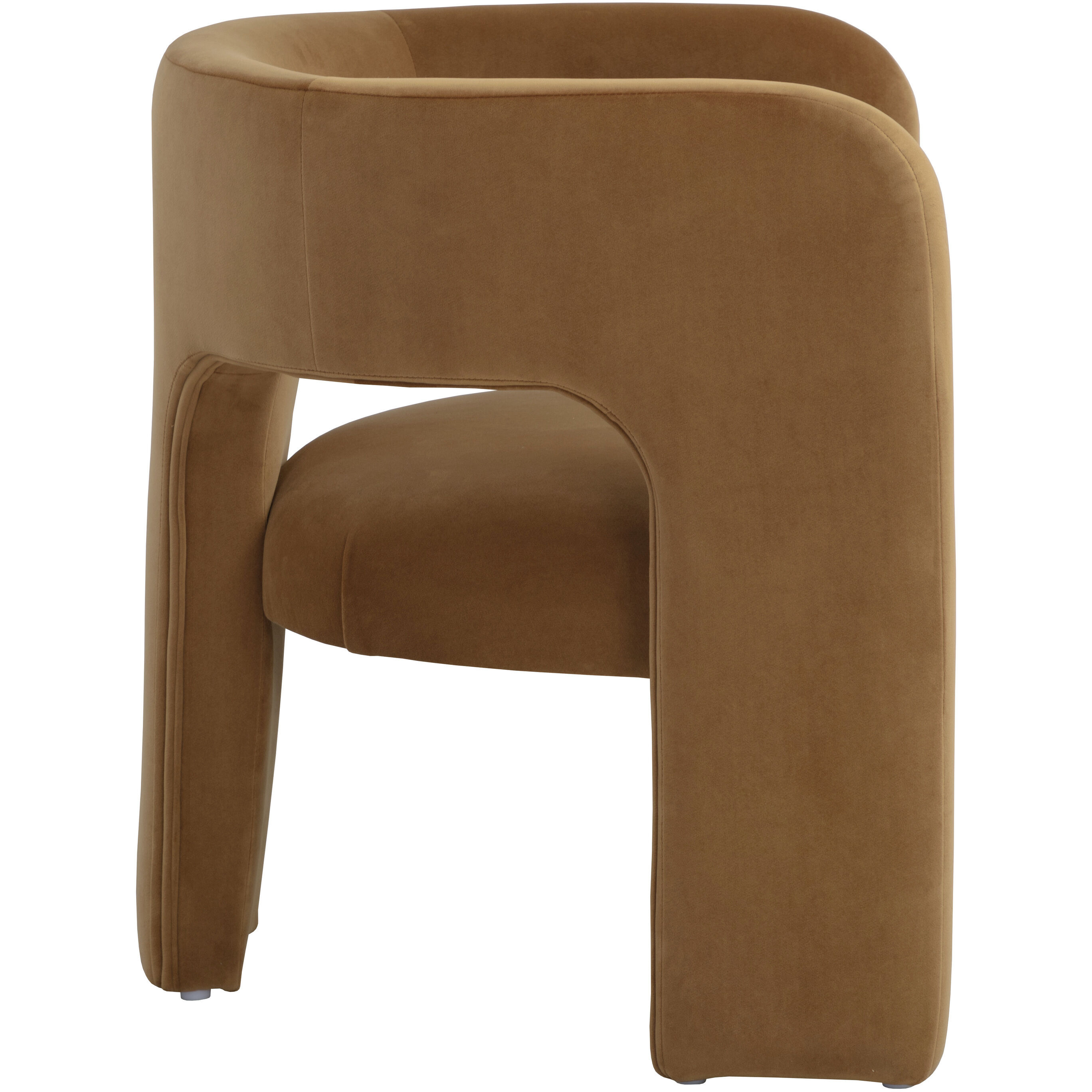 Isidore Meg Gold Lounge Chair